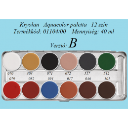 Kr Aquacolor paletta  12...
